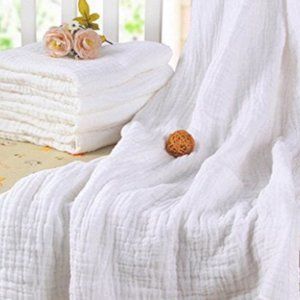 Organic Bamboo Thick Dream Blanket Pure White
